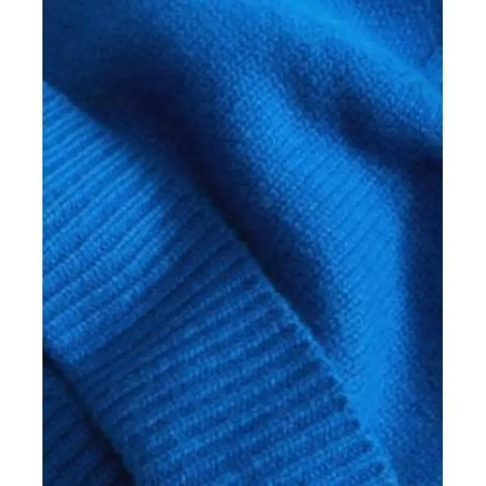 Charter Club Women's Blue 100% Cashmere Cuffed Beanie One Size